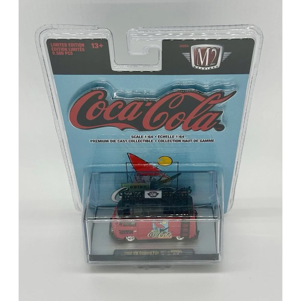 M2 Machines Coca-Cola 1960 VW Delivery Van NMD01 Surf Van 1:64 NEW